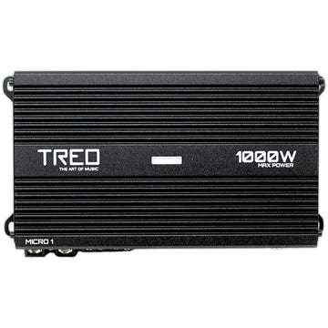 Amplificador Treo MICRO1 Clase D 1 Canal 1000W - Audioshop México lo mejor en Car Audio en México -  Treo